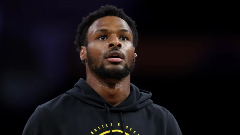 Devean George Says Bronny James Should Forgo the Spotlight as Bronny James Trade Rumors Swirl