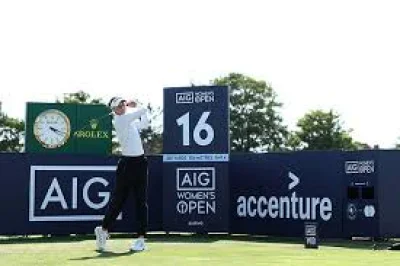 Henseleit Golf: Esther Henseleit in the last flight at 15:35 for AIG Women's Open final round