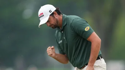 Rasmus Højgaard? Davis Riley takes one-shot Rocket Classic lead after seven-under 63