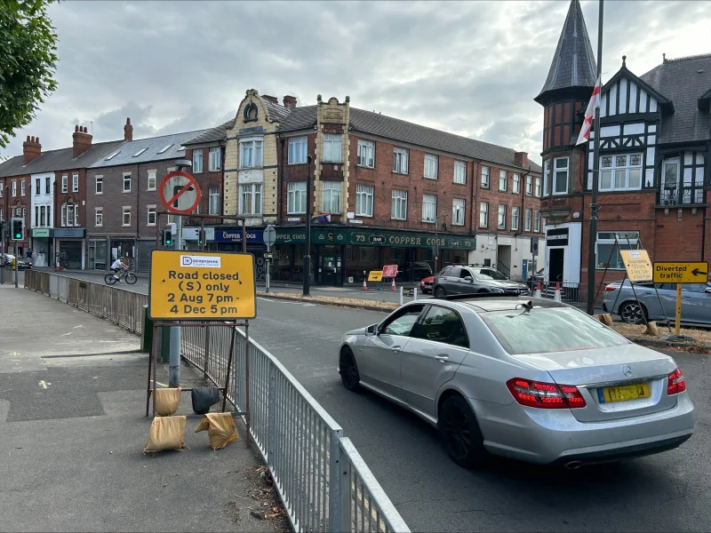 Tamworth Road in Long Eaton to be one-way until December
