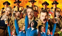 Jay Chandrasekhar leads Super Troopers 3 promo in Burbank, Calif.