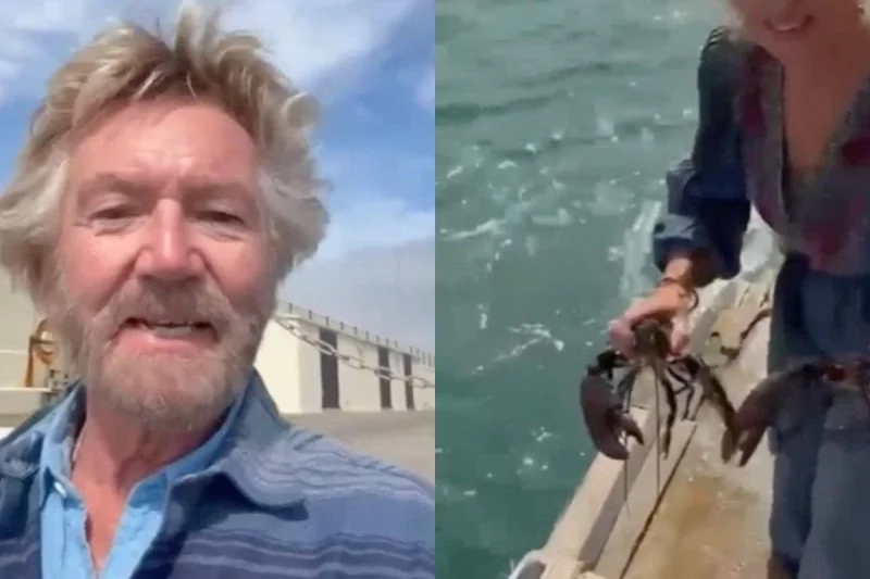 Noel Edmonds triggers backlash after releasing lobsters into Peel Harbour