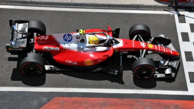 Ferrari trimmed Mercedes’ lead before the break, and Fred Vasseur says Scuderia Ferrari must keep developing the car