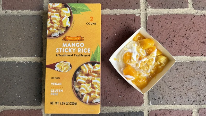Trader Joe's Raises 50-Second Trader Joe's Mango Sticky Rice Appeal