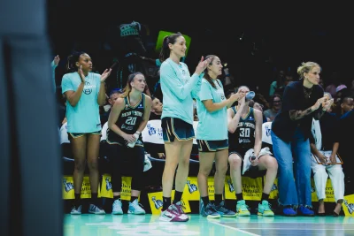 Liberty beat Storm 95-83 with Hillary Clinton at Barclay's Center