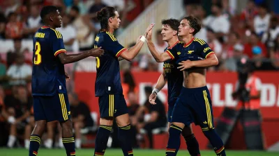 Wednesday 5 August at the Aviva Stadium: Arsenal and Real Betis Balompié meet in Dublin