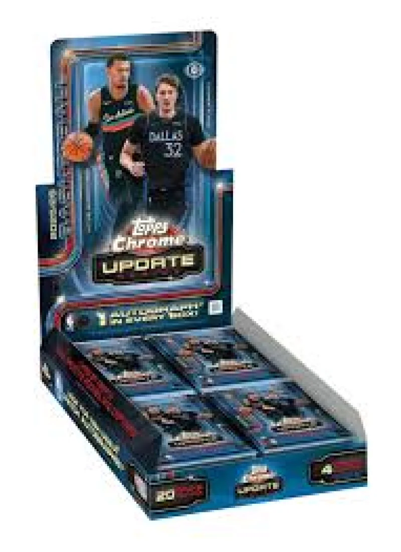 Cooper Flagg Tops Topps Chrome Update Basketball Preorder on Aug. 6