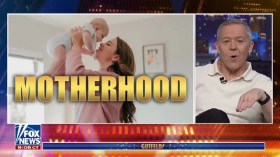 Greg Gutfeld compares motherhood to heavy machinery on Gutfeld!