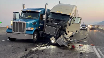 Utah Highway Patrol links Interstate 15 crash to cone pickup near Ogden