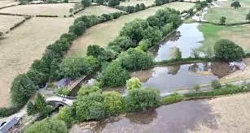 Paul Partridge moves after Llangollen Canal breach at Swanley