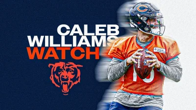 Luther Burden III catches touchdown as Bears finish 65-yard two-minute drive on Day 8