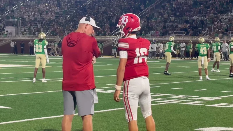 Marshall Manning Makes His High School Debut Against No. 7 Buford