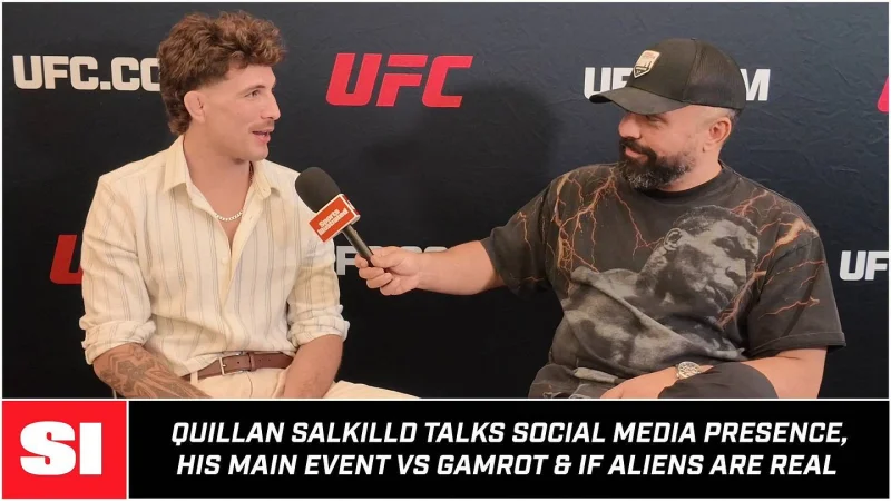 Quillan Salkilld set for Mateusz Gamrot main event after 5-0 UFC start with four finishes