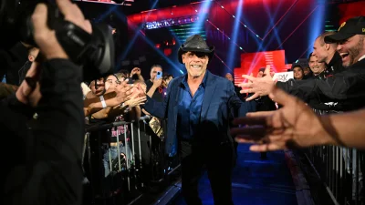 Tatum Paxley backstage at WWE SmackDown in Philadelphia — a quiet sign that a bigger move may be coming