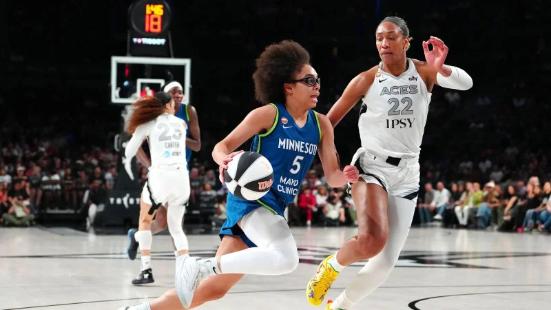 No. 1 vs. No. 2 seed showdown: Aces Vs Lynx has the WNBA’s top spot and season series on the line