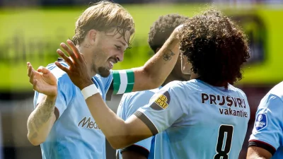 Luciano Valente scores winning goal in Feyenoord's 1-0 derby win over Sparta