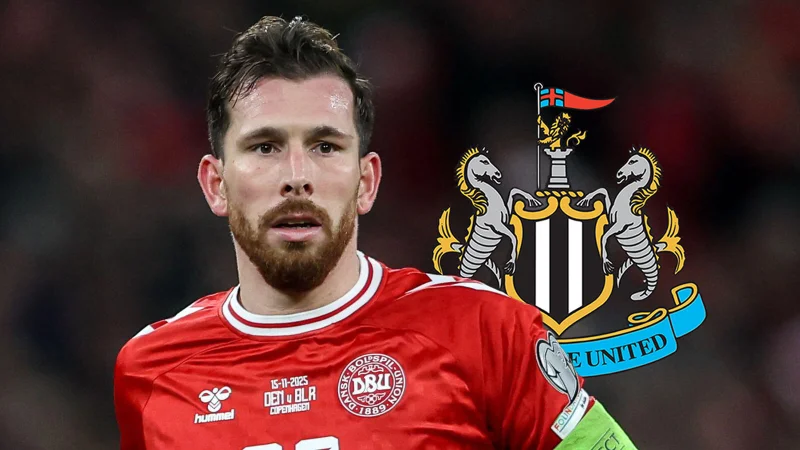 Newcastle talks with Pierre-emile Højbjerg as Marseille value midfielder at €15million