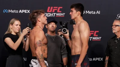 Ty Miller opened as a -425 favorite over Billy Ray Goff at UFC Fight Night