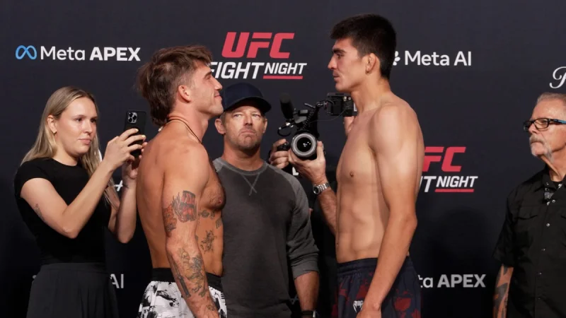Ty Miller opened as a -425 favorite over Billy Ray Goff at UFC Fight Night