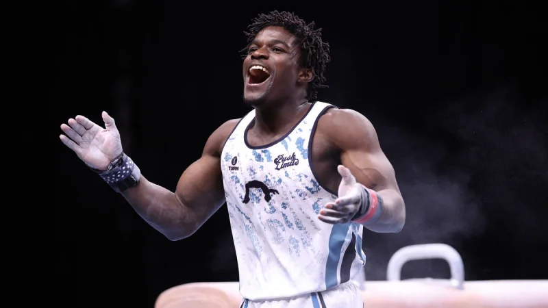 Fred Richard wins first US all-around title, with Danila Leykin close behind