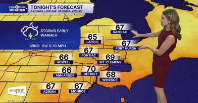 Detroit Weather turns severe as evening storms close in on Detroit