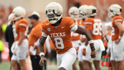 Cam Coleman's viral one-handed grab gives Texas Longhorns Football a fresh offensive talking point