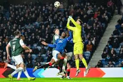 Derek Mcinnes Youssef Chermiti Update: Rangers lose 2-1 as striker stretchered off
