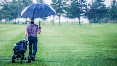 Chris Schiavone survives lightning strike while filming Ohio golf course storm — Golfer Struck By Lightning captured on video