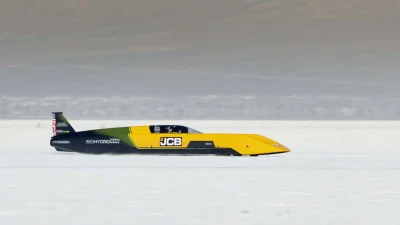 Andy Green Targets 350.092 mph Jcb Record in Utah