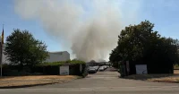 Cambridge Fire and Rescue Service responds to St Neots Fire at Marston Road