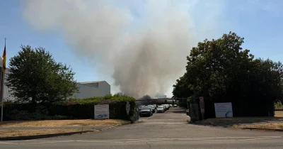 Cambridge Fire and Rescue Service responds to St Neots Fire at Marston Road