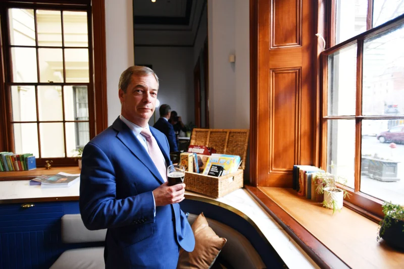 Farage and Tice sue National Crime Agency over £25,000 claim