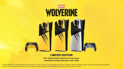 Jock shapes Wolverine On Ps5 with Battle Yellow bundle