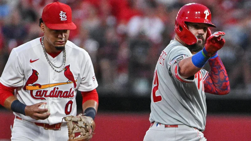 Edmundo Sosa drives in 3 as Phillies edge Cardinals 6-5 — Cardinals Vs Phillies
