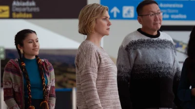 Miriam Shor heads to Pluribus Season 2 day one in Albuquerque