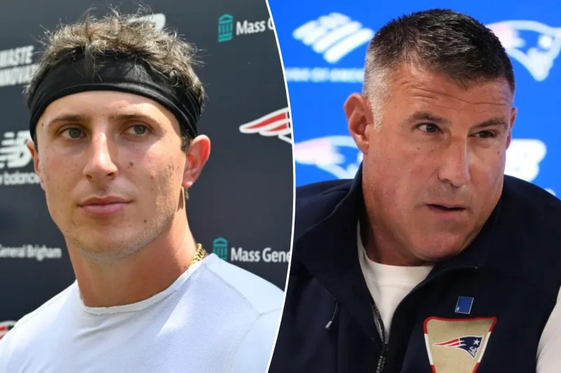 Tommy DeVito embraces Patriots backup role as Mike Vrabel dubs him “Two Chains” — Tommy Devito