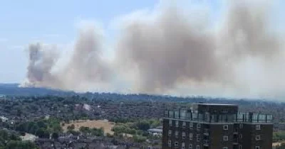 Fire In Stourbridge: Fifteen Walsall homes evacuated near Clayhanger Road