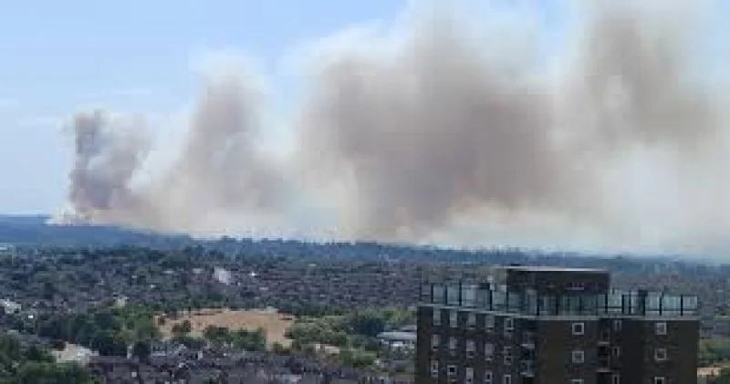 Fire In Stourbridge: Fifteen Walsall homes evacuated near Clayhanger Road