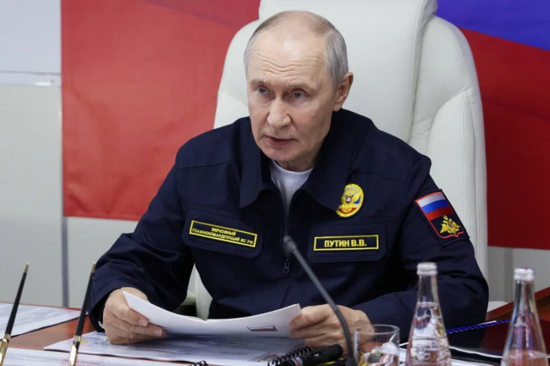 Vladimir Putin visits Iturup in Kuril Islands dispute