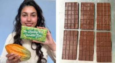 Maha Khan Creates Reading 100 Chocolate Bar With Six Made