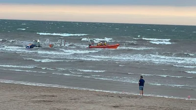 Rick rescues five after Tide cuts them off at Cleveleys
