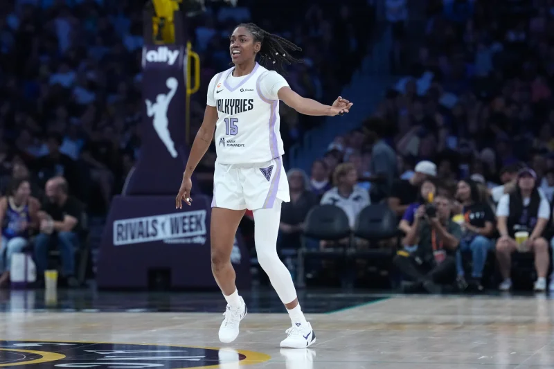 Tiffany Hayes is thriving in a reduced role for the Valkyries — and that may be exactly the point
