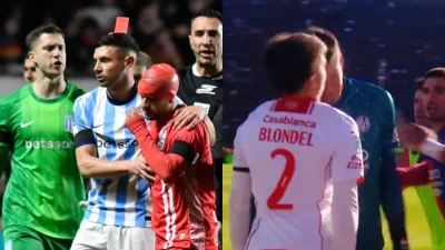Adrian Martinez handed three-match suspension after direct red card against Argentinos
