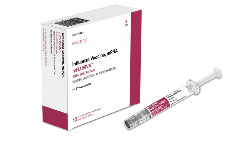 FDA approves Moderna Fda Mrna Flu Vaccine for adults 50 and older