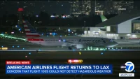 American Airlines Flight AA1009 Returns After Emergency at LAX — Flight 1009 Return To Lax