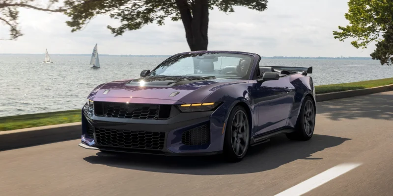 Ford unveils 795-horse Ford Mustang Dark Horse Sc Convertible
