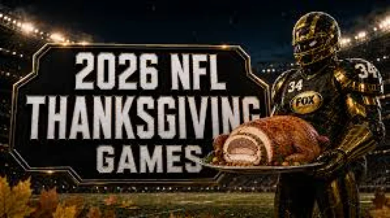 Five games, three days, one holiday frenzy: Nfl Schedule 2026 brings a Thanksgiving Week slate built for nonstop viewing