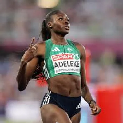 Rhasidat Adeleke wins silver with 22.28 national record at European Championships