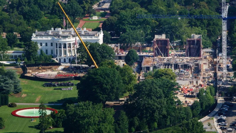 Donald Trump expands $900 million White House renovation plan — Senate Democrats Trump Ballroom Audit