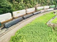 Train Derailment at Horseshoe Curve Leaves 12 Cars Off Tracks